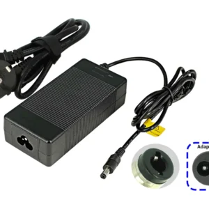 Wysokiej jakości ładowarka do rowerów elektrycznych 24 V 2,0 do akumulatorów firmy Phylion (2 piny) (DC 5,5–2,5 mm)
