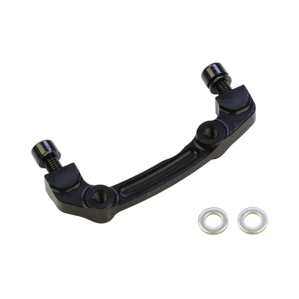Adapter przedniego / tylnego zacisku PM / IS HOPE (przód 180 mm / tył 160 mm) #HBMF Czarny