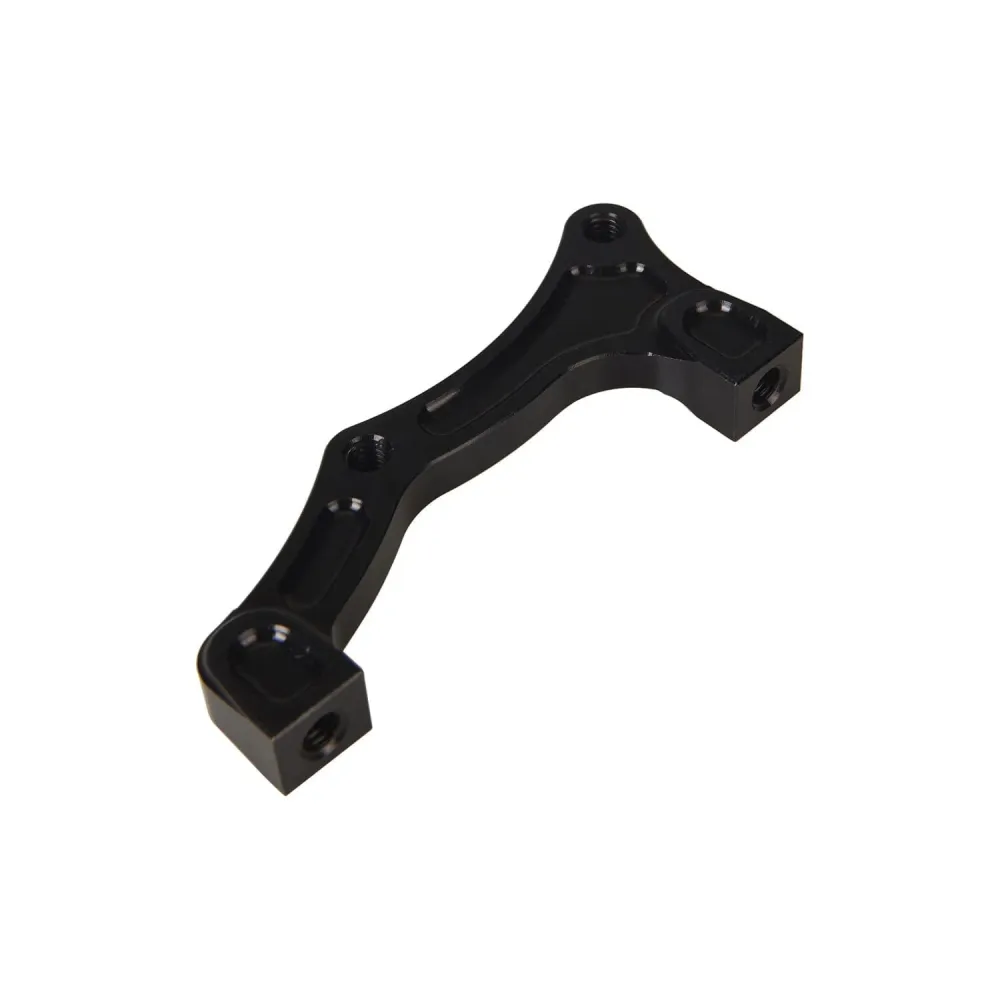 Adapter przedniego / tylnego zacisku PM / IS HOPE (przód 220 mm / tył 200 mm) #HBMRN Czarny
