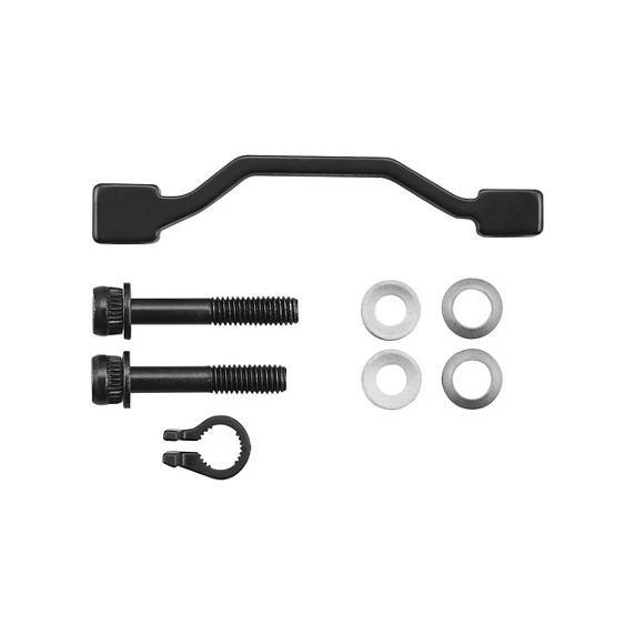 Adapter przedniego/tylnego zacisku PM/PM SHIMANO SM-MA-F220P/PL 220 mm (+17 mm)