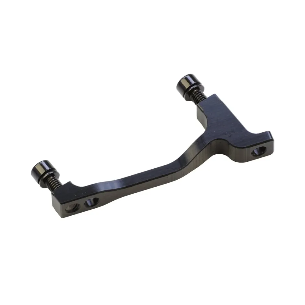 Adapter zacisku przedniego / tylnego PM / PM HOPE 160 mm (+20 mm) #HBMK Czarny