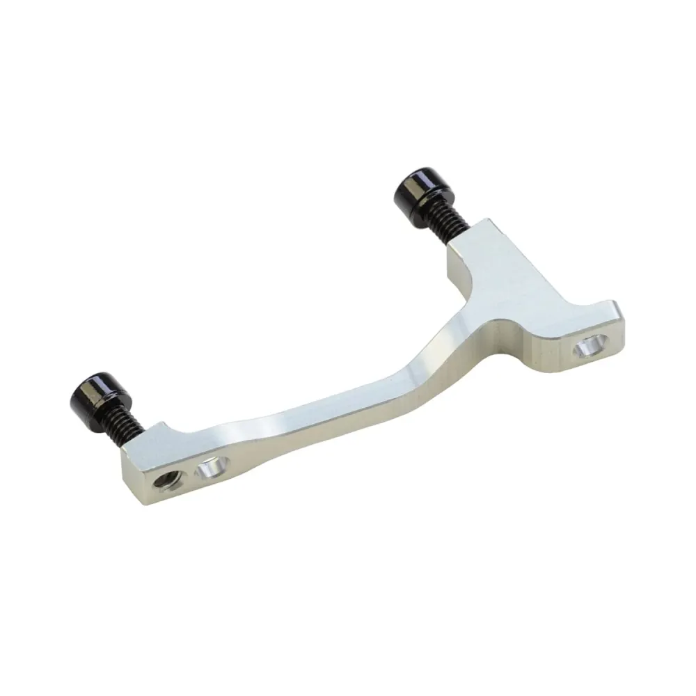 Adapter zacisku przedniego / tylnego PM / PM HOPE 160 mm (+20 mm) #HBMK Srebrny