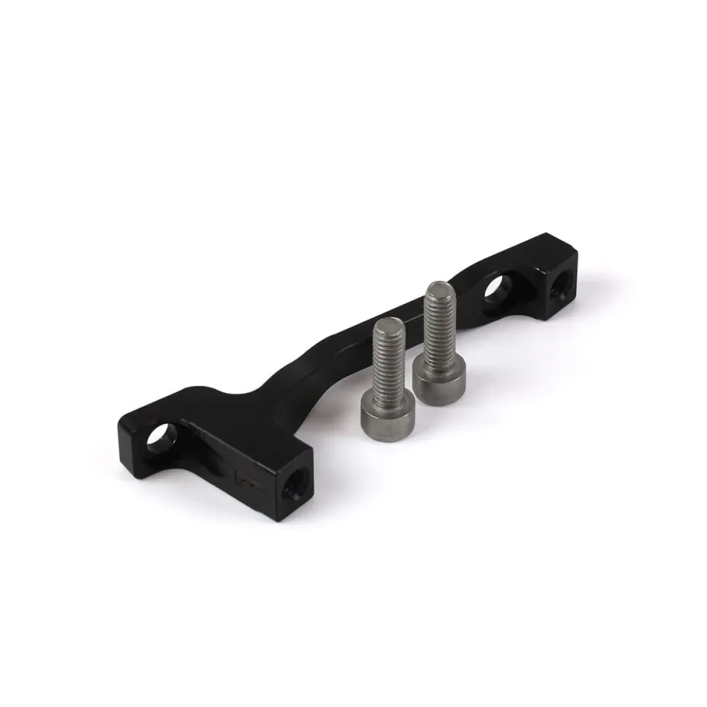 Adapter zacisku przedniego / tylnego PM / PM HOPE 180/200 mm (+20 mm) #HBML Czarny