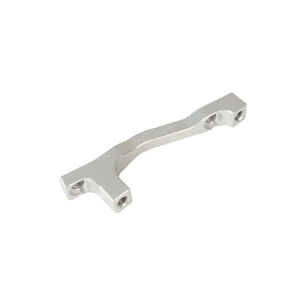 Adapter zacisku przedniego / tylnego PM / PM HOPE 220 mm (+17 mm) #HBMQ Srebrny