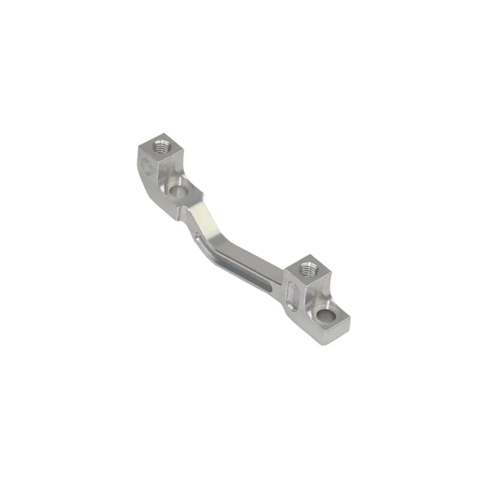 Adapter zacisku przedniego / tylnego PM / PM HOPE Disc 203 mm (+43 mm) #HBMC Silver