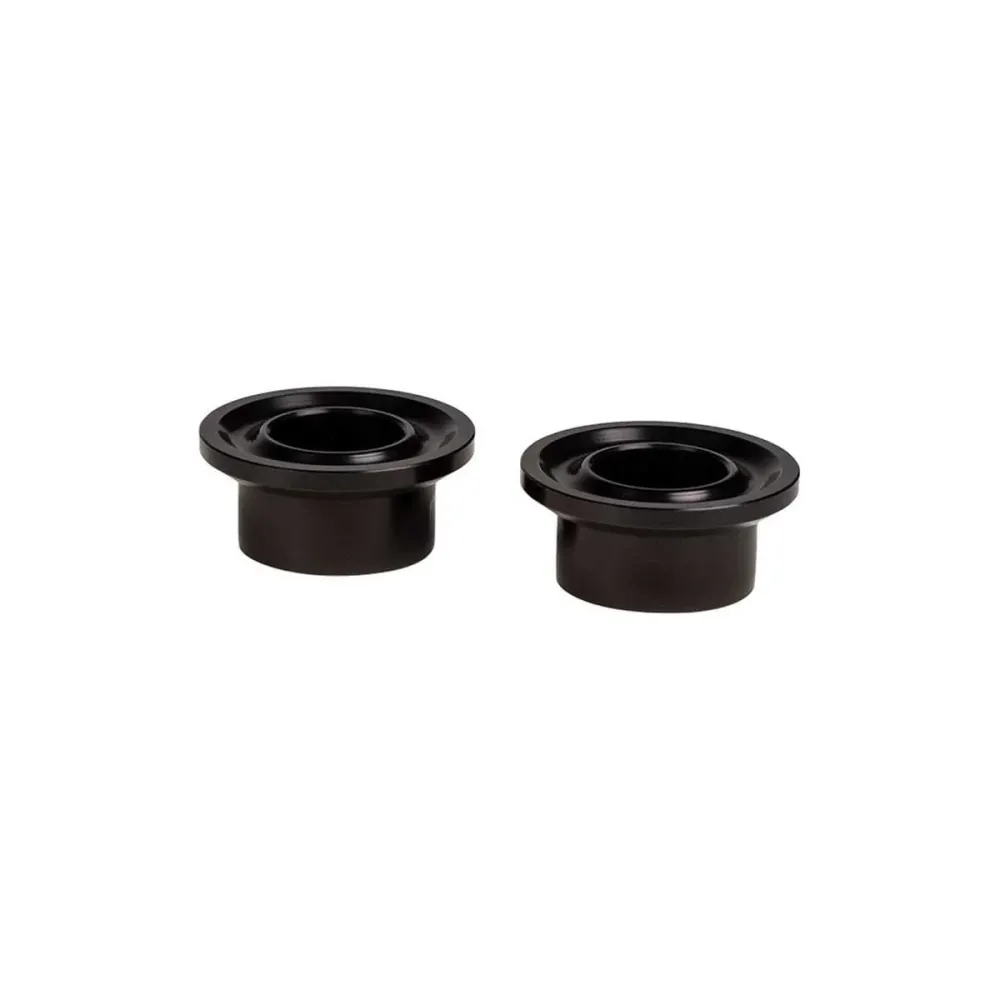 Adapter osi piasty przedniej CHRIS KING ISO AB 15x110mm Nakrętka momentu obrotowego czarna #PHB780B