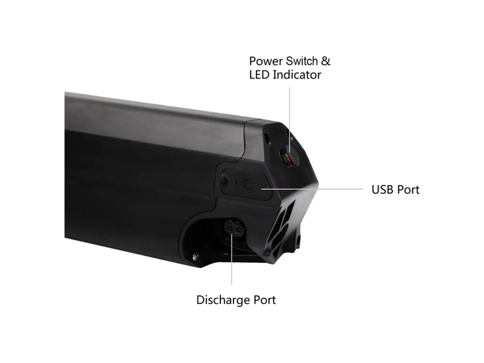 Electric Bike Battery Li-Ion 36V - 14.5Ah, Replacement Adore Enforce blau Adore Enforce rot