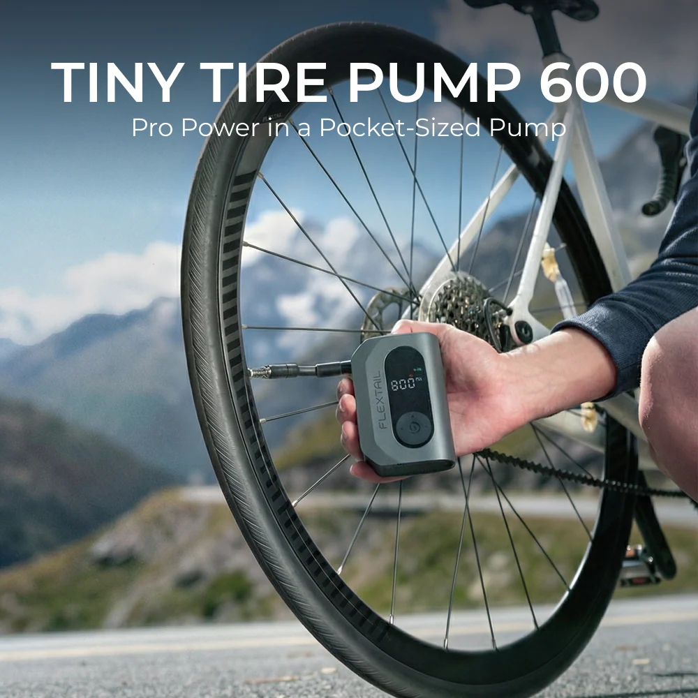 Tiny Tire Pump 600 - Pro Power Pocket-Sized Pump