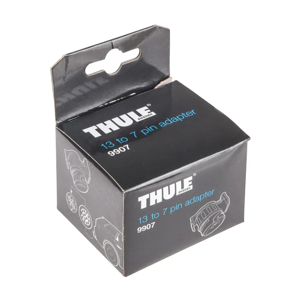 Adapter 13-pinowy na 7-pinowy do zaczepu kulowego THULE czarny