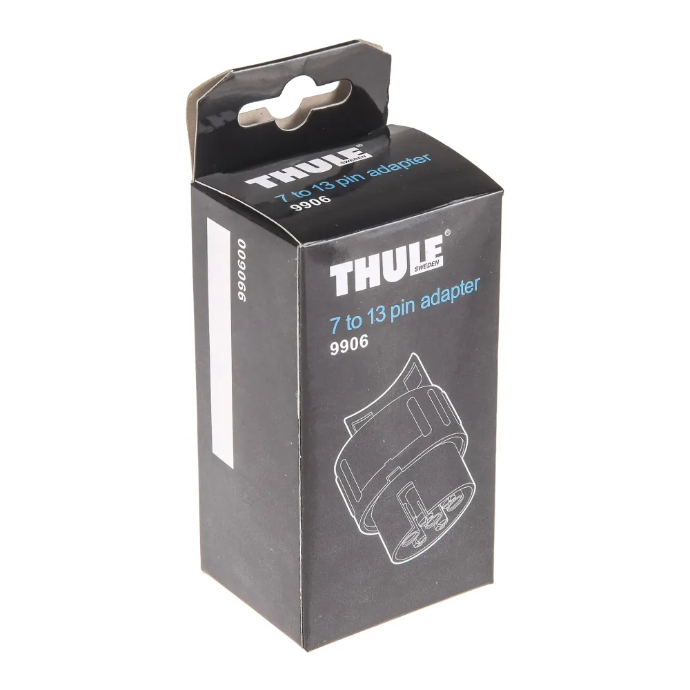 Adapter 7-pinowy na 13-pinowy do zaczepu kulowego THULE czarny