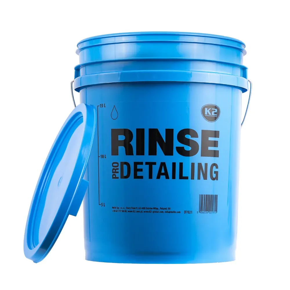 K2 wiadro detailingowe "RINSE" 20L