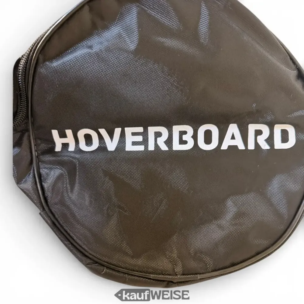 Uniwersalna torba na hoverboard czarna (8 cali) | Wytrzymałe etui ochronne | Z białym nadrukiem "Hoverboard"