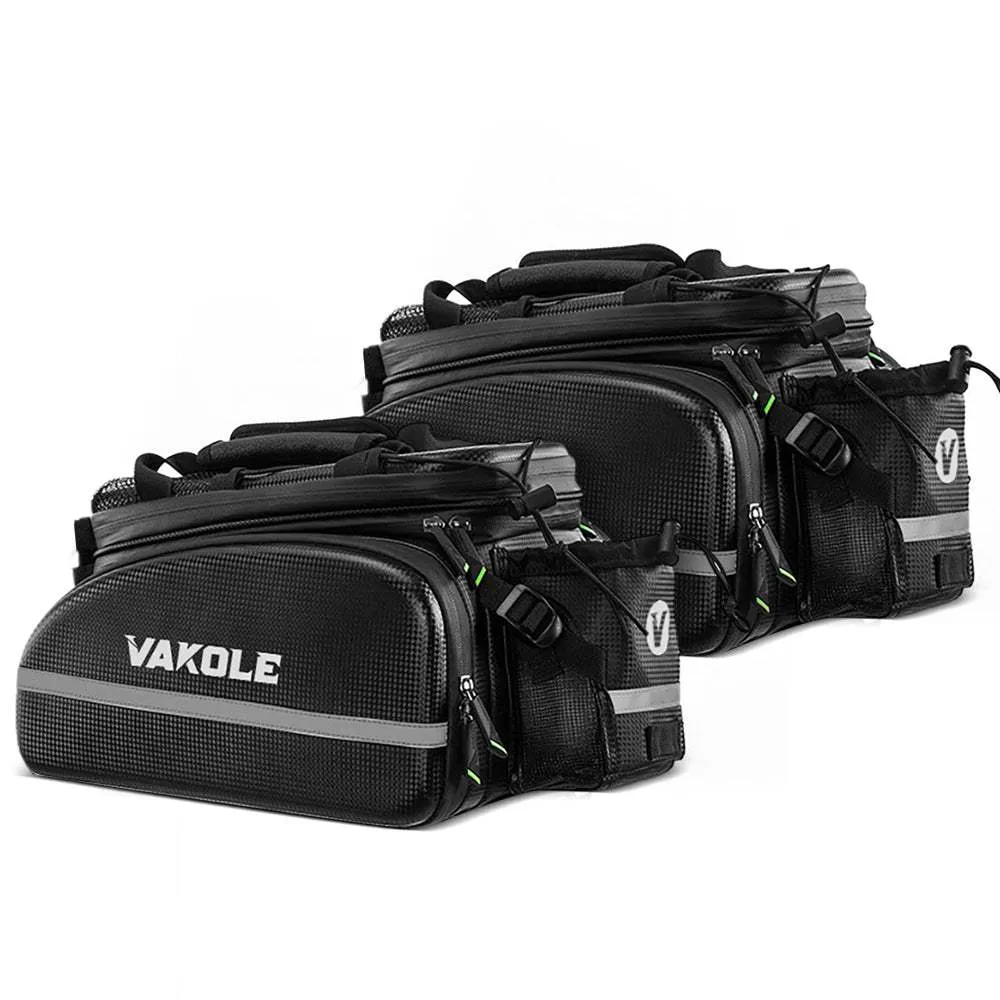 Zestaw 2 toreb na bagażnik rowerowy Vakole Waterproof [Pre-Order]