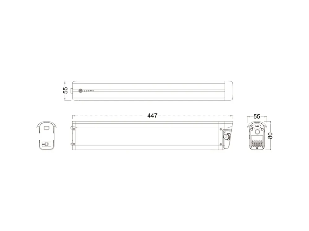 Akumulator 36 V 14,0 Ah/504 Wh do Allegro Comfort Plus 03 – Akumulator do roweru elektrycznego Allegro Comfort Plus
