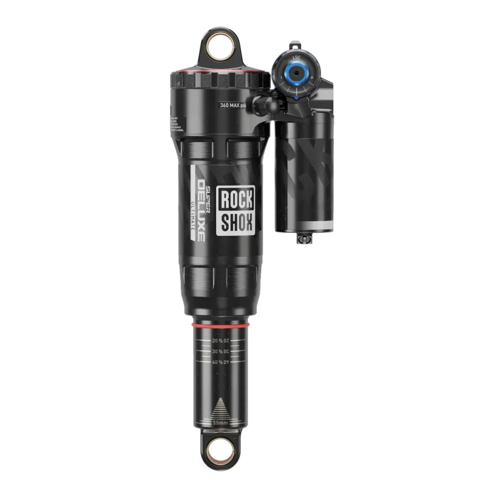 Amortyzator progresywny ROCKSHOX SUPER DELUXE Ultimate RC2T HBO DEBONAIR+ do rowerów Trek Rail 2020+.