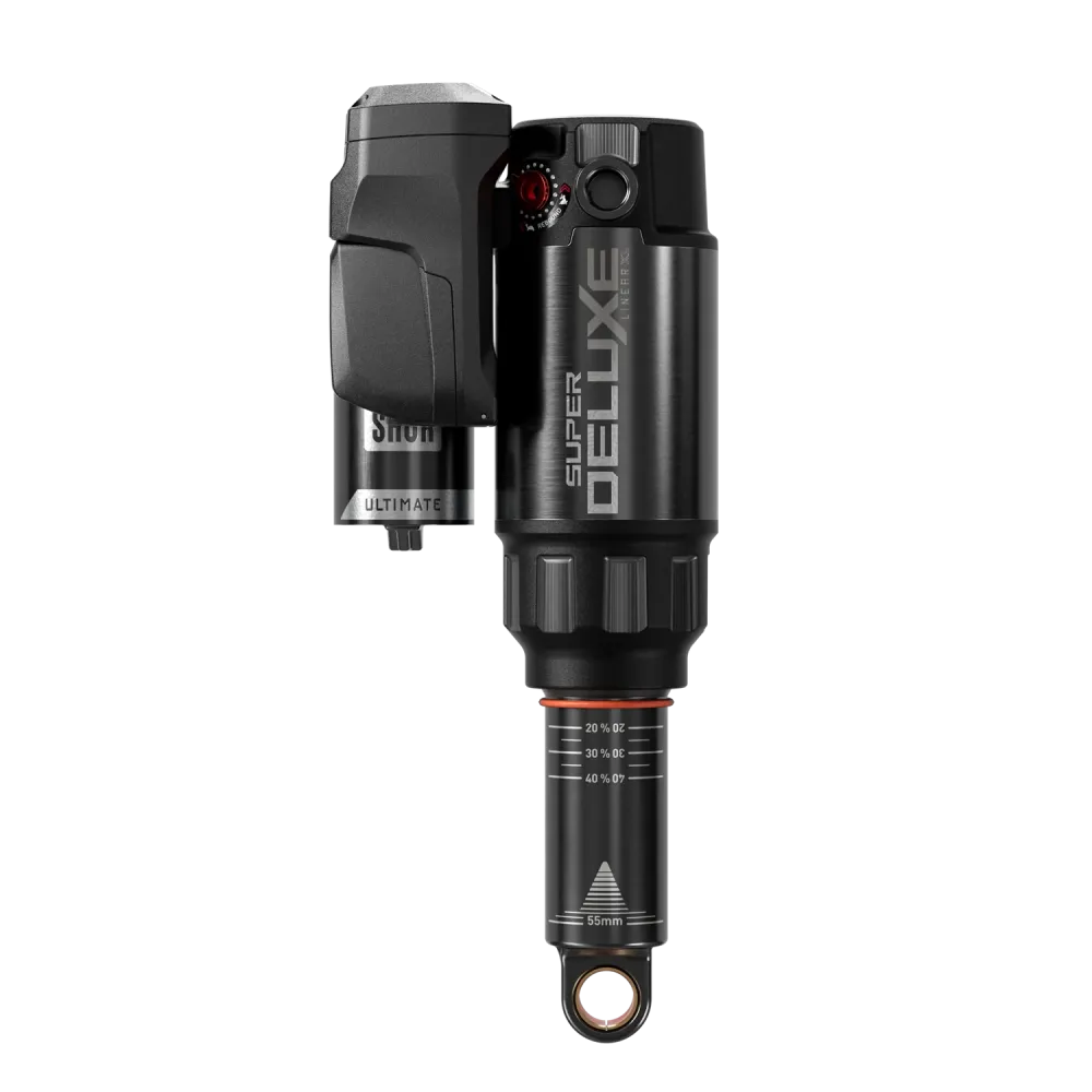 Amortyzator ROCKSHOX SUPER DELUXE ULTIMATE FLIGHT ATTENDANT RC3 HBO LINEAR XL D1 Trunnion do Trek Fuel EX 2023+