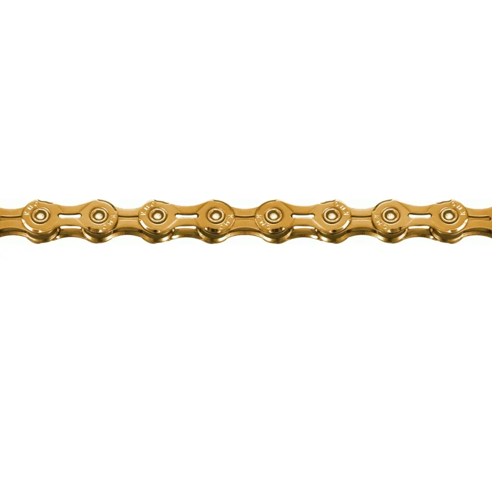Łńcuch 11V KMC X11EL Ti-N Gold