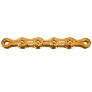 Łńcuch 11V KMC X11EL Ti-N Gold Waxed Chain
