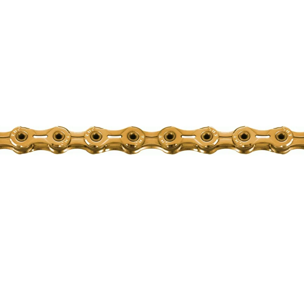 Łńcuch 11V KMC X11SL Ti-N Gold
