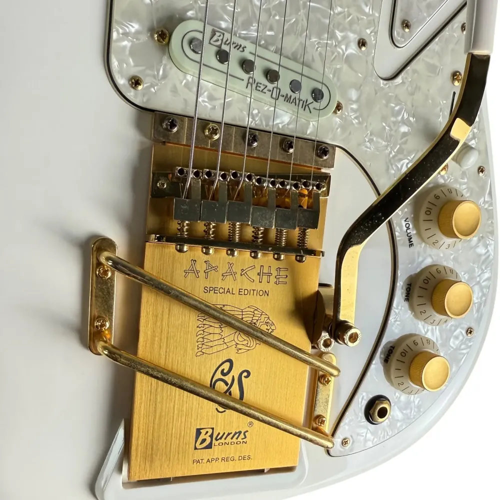 Burns Apache Noiseless Special Edition 2013 - Biały
