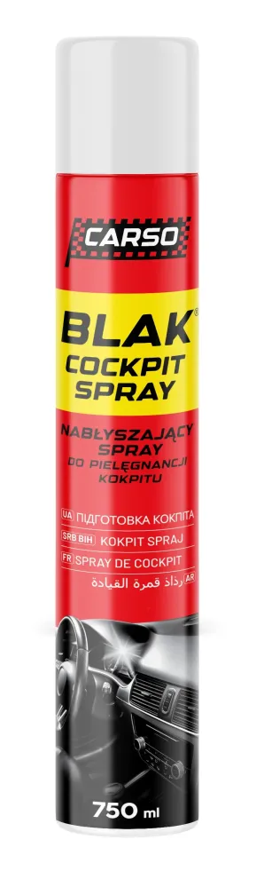 Spray do nabłyszczania kokpitu i plastików Blak Fresh 750ml