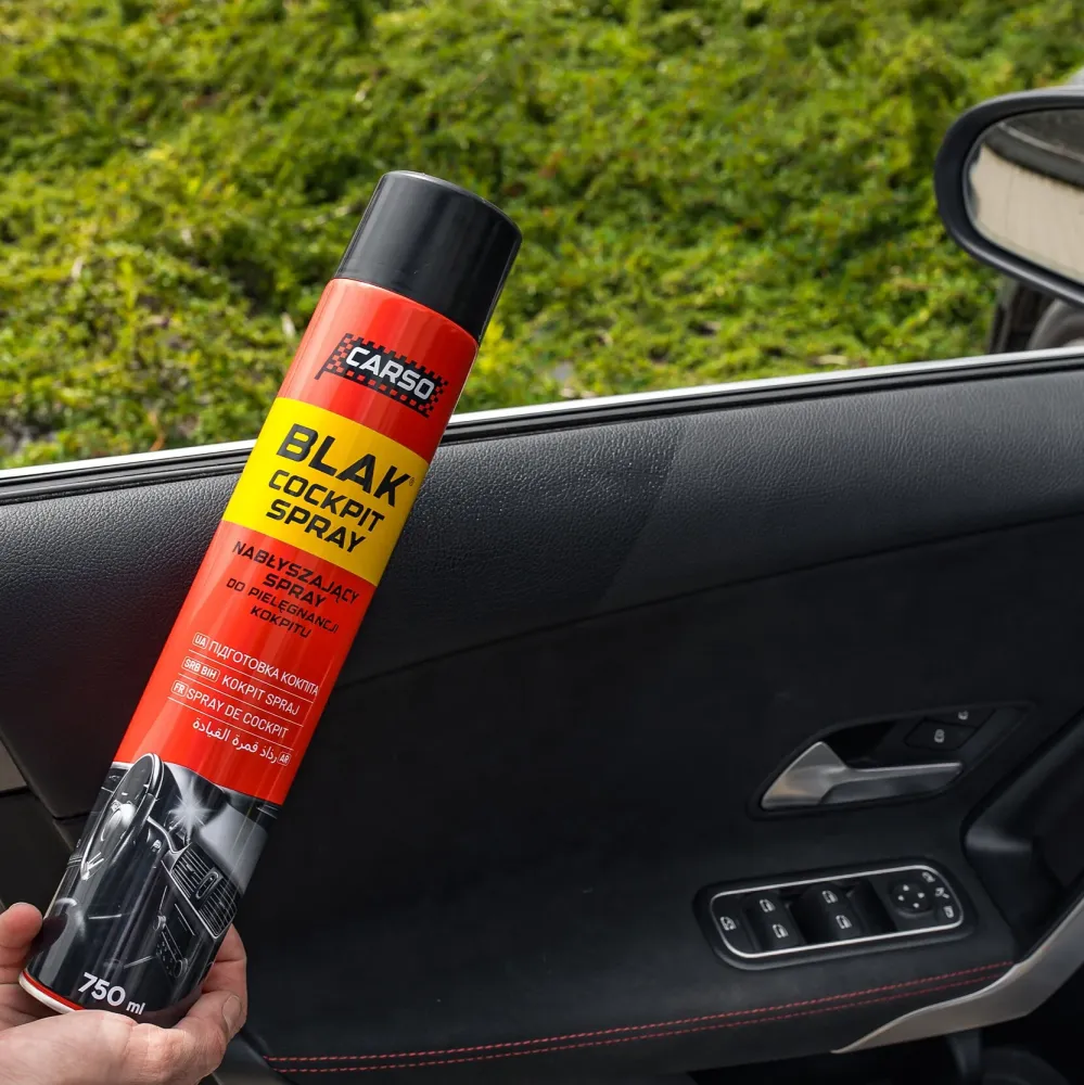 Spray do nabłyszczania kokpitu i plastików Blak Wiśnia 750ml