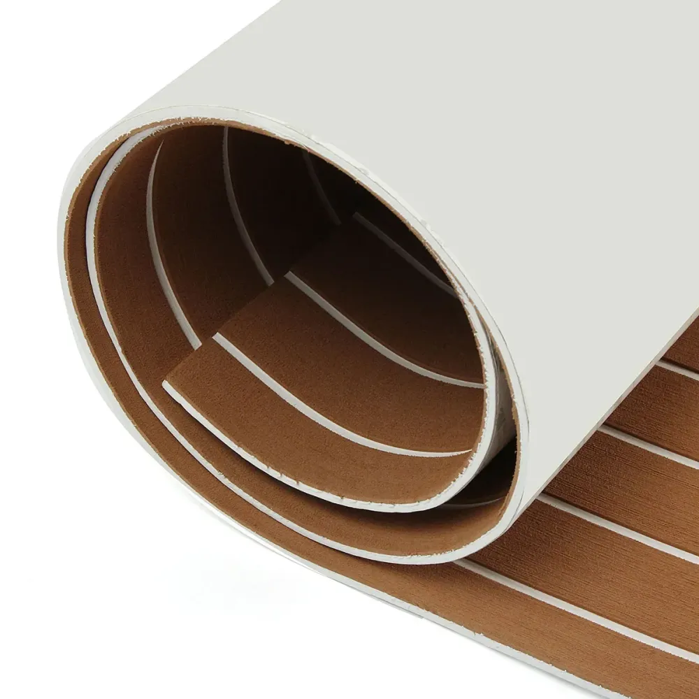 2400x900x6mm Pokład Łodzi Pokryty Pianką EVA – Antypoślizgowa Samoprzylepna Mata Morska