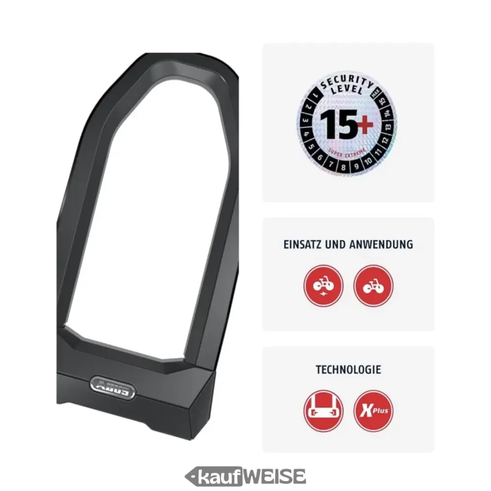 ABUS Granit Super Extreme 2500 U-lock – Poziom 15+