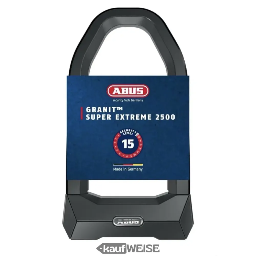 ABUS Granit Super Extreme 2500 U-lock – Poziom 15+