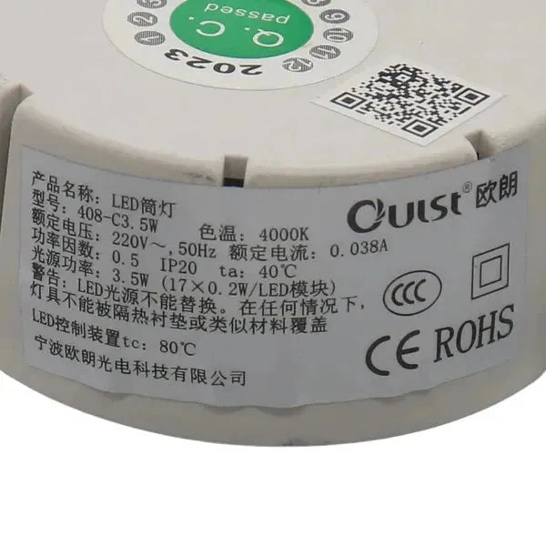 Oświetlenie samochodowe OULST LED 408-C 3,5 W pasuje do OTIS Thyssen