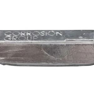 Anoda cynku 0,250 kg grupa korozji, 78*29*19 mm (165), otwór 6,4*30