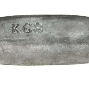 Typ anody magnezu 8 - 220*73*26, (340 mm), około 0,72 kg. AZ63-1.5VDC
