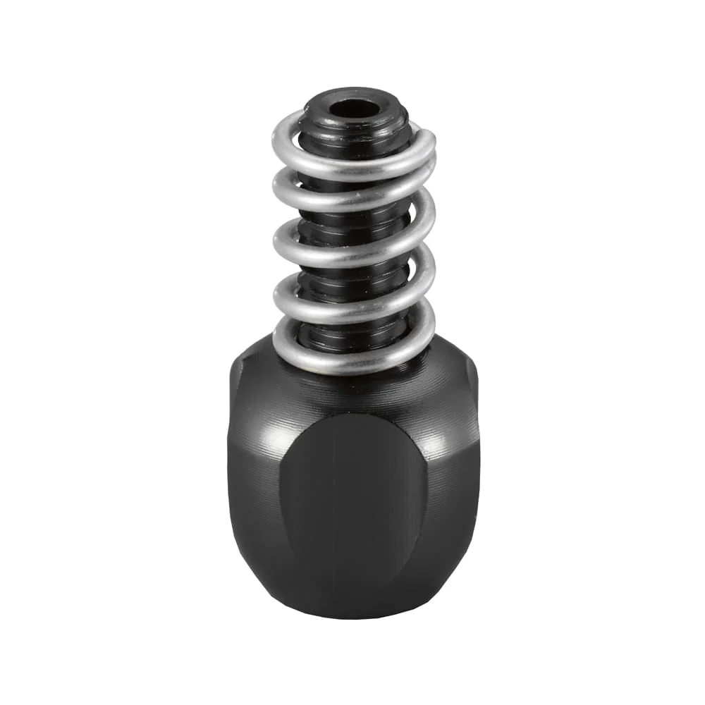 Regulator napięcia linki przerzutki z czarnego plastiku - 4 sztuki XON