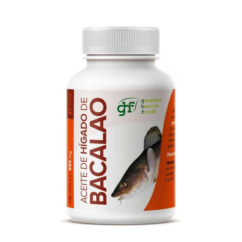 Wątroba dorsza 685mg 110 pereł GHF