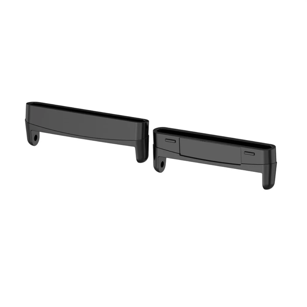 1 para metalowych adapterów Fitbit Sense 2 / Versa 4 / 3 - Black