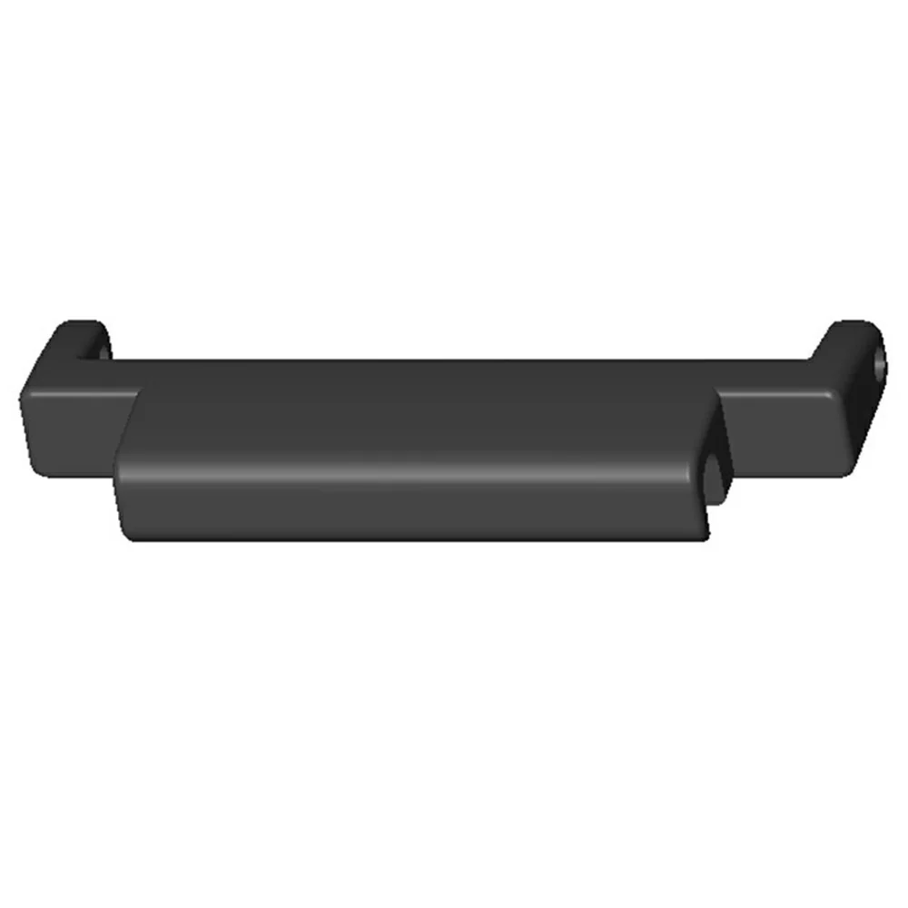 1 para metalowych łączników pasków do zegarków 18 mm do 22 mm - Czarny