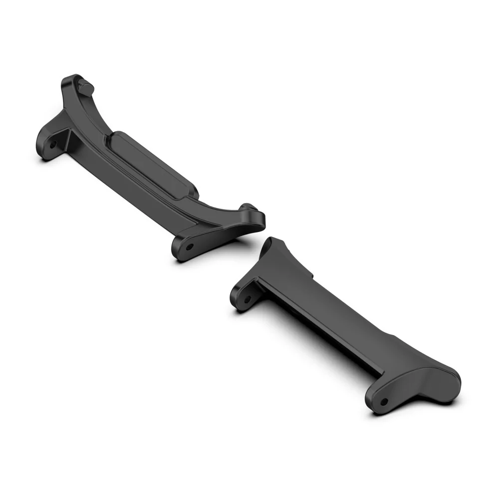 1 para Pasek do zegarka Samsung Galaxy Watch Ultra 47 mm Złącze ze stali nierdzewnej Adapter paska 20 mm - Czarny
