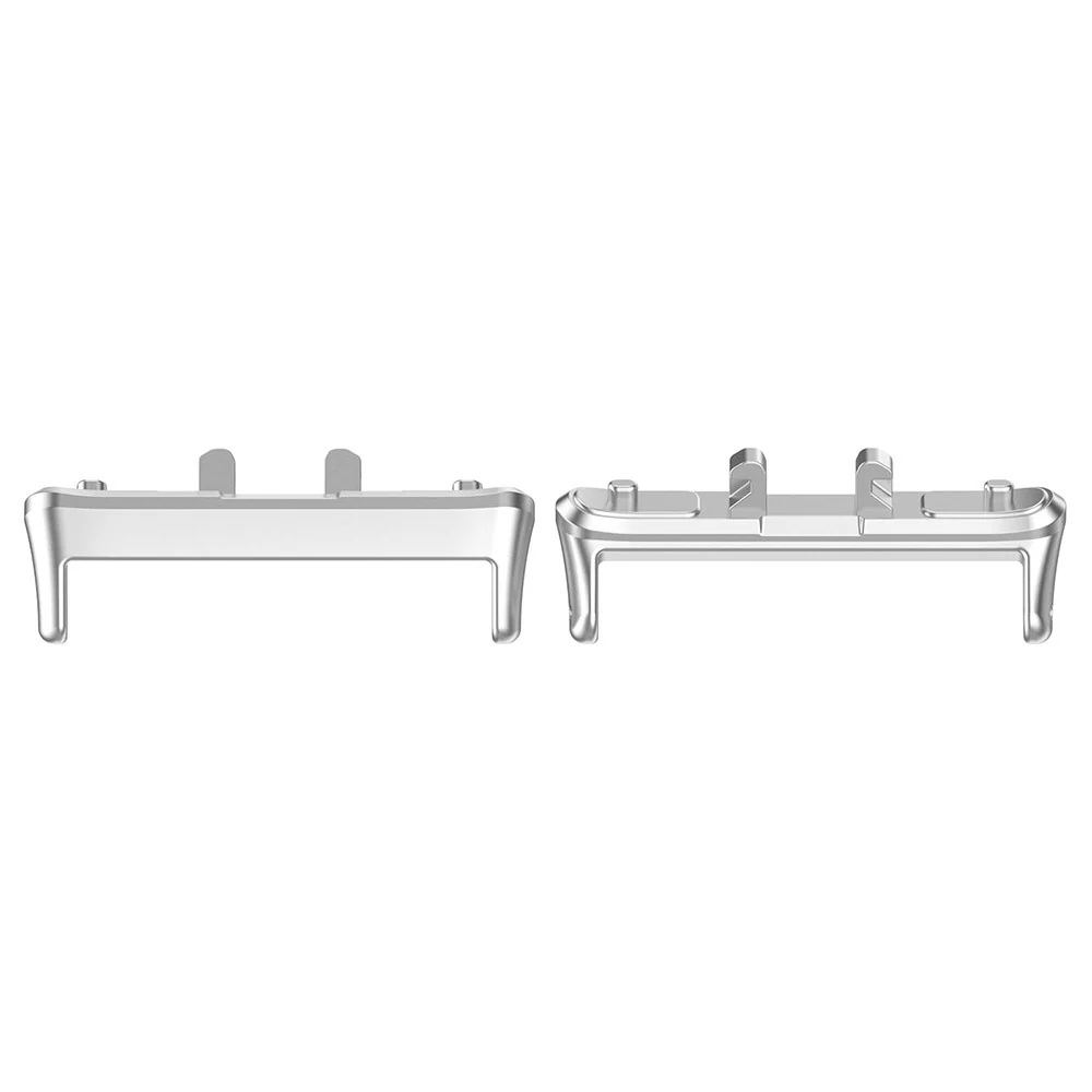 1 Para Samsung Galaxy Fit3 (SM-R390) 18 mm Metalowy adapter złącza paska na nadgarstek - Silver