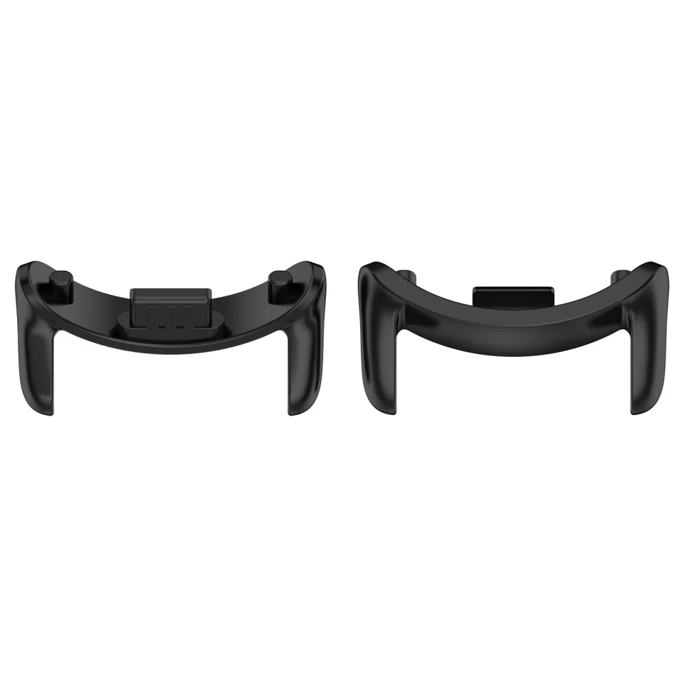 1 Para Xiaomi Mi Band 9 / 9 NFC / Smart Band 8 / 8 NFC Złącze paska do zegarka 14 mm Adapter ze stali nierdzewnej - Czarny