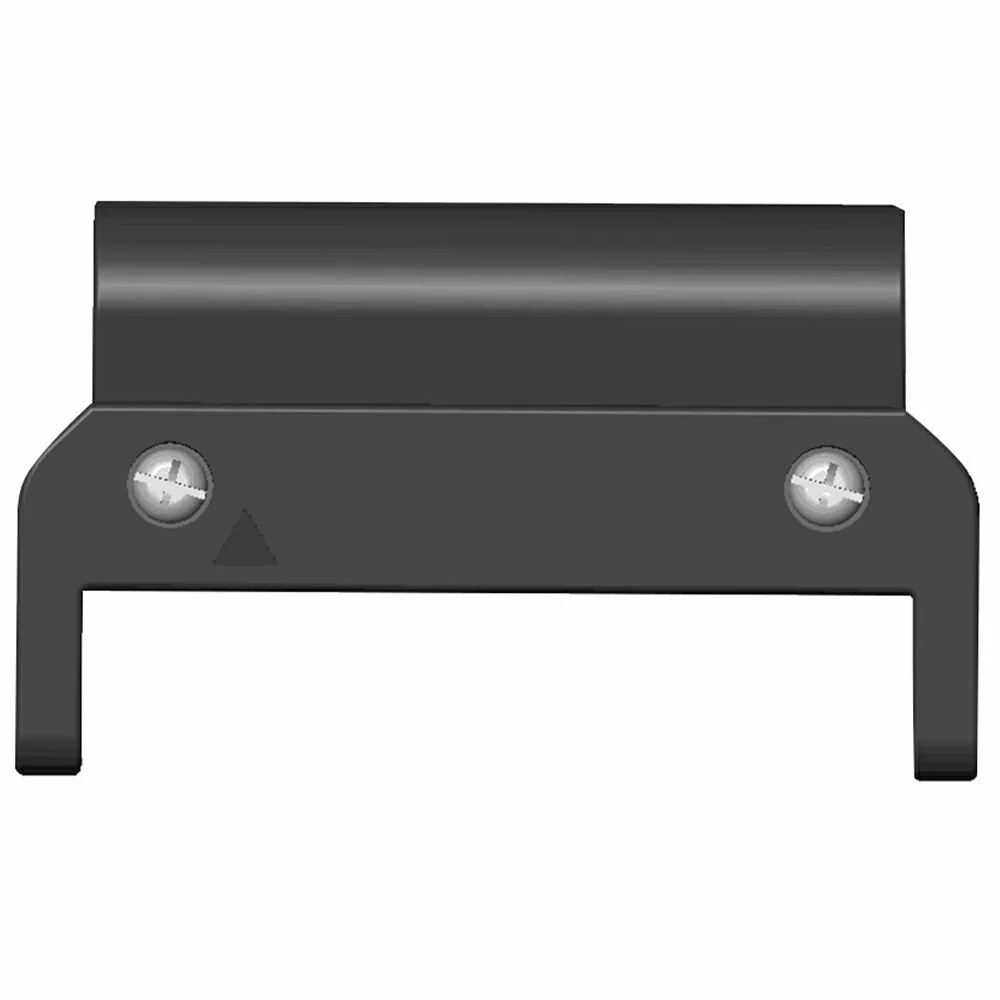 1 para złączy pasków do zegarków Garmin Fenix 8 51 mm / Fenix 7X / Fenix 7X Pro 26 mm do 22 mm metalowy adapter - Czarny