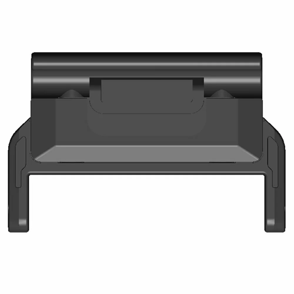 1 para złączy pasków do zegarków Garmin Fenix 8 51 mm / Fenix 7X / Fenix 7X Pro 26 mm do 22 mm metalowy adapter - Czarny