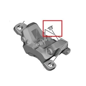 Zaślepka śruby odpowietrzającej SHIMANO BR-R9270/8170/7170