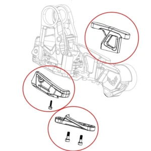 Zestaw osłony przerzutki SRAM GX T-Type Eagle AXS