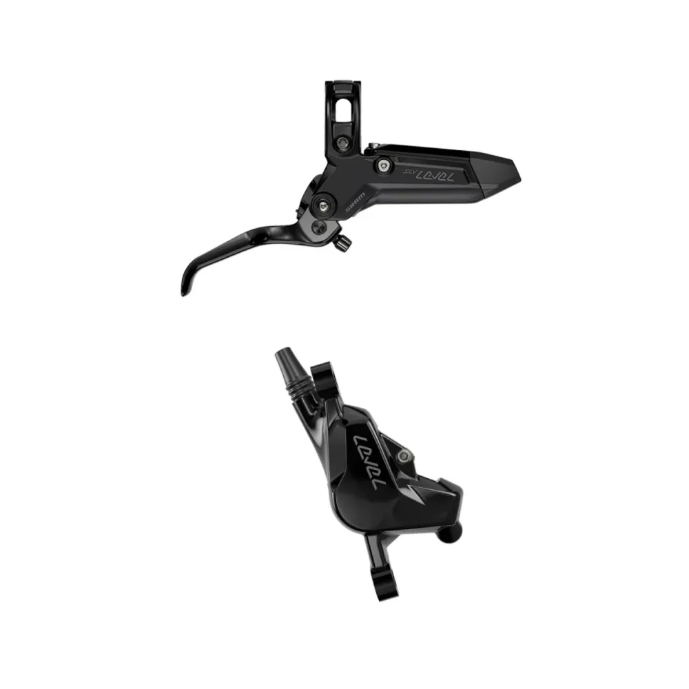 2-tłoczkowy hamulec tylny SRAM LEVEL SILVER STEALTH Czarny