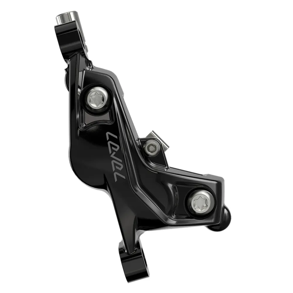 4-tłoczkowy hamulec tylny SRAM LEVEL SILVER STEALTH Czarny