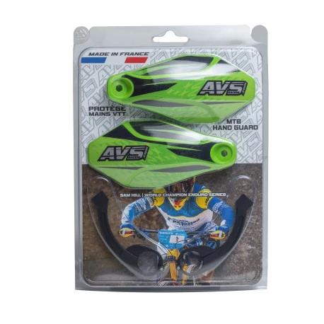 AVS KIT DECO Alu Handguard jasnozielony/czarny