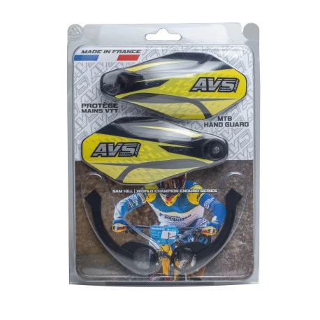 AVS KIT DECO Handguard Alu Tab Black/Yellow