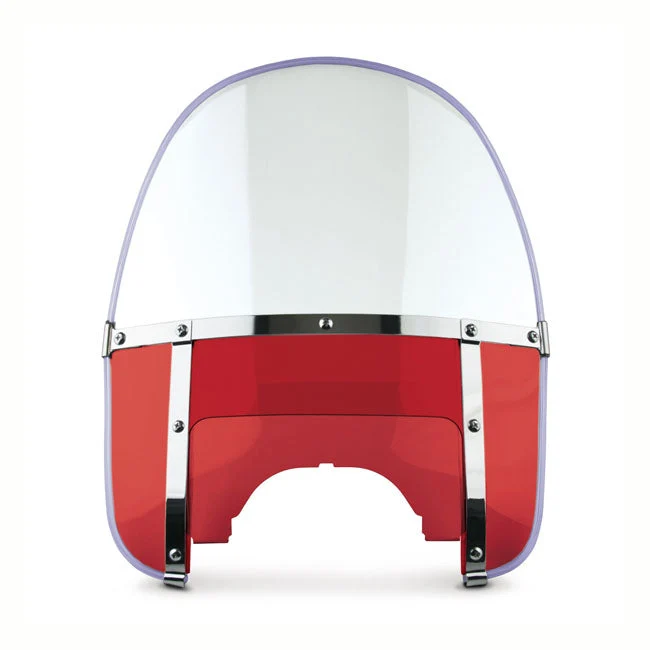 NC Beaded Heavy Duty Windshield Red FL/H 60-84; FLHS 87-93