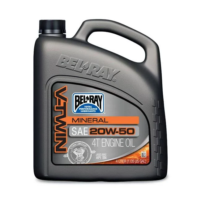 Bel-Ray Olej silnikowy V-Twin Mineral 20W-50 4L
