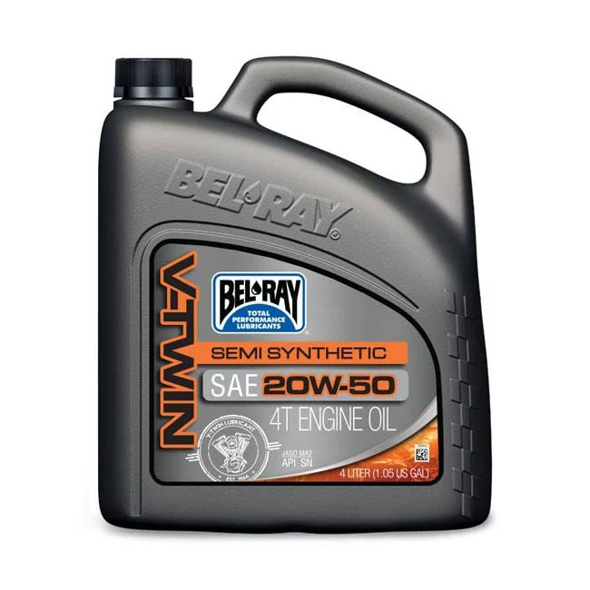 Bel-Ray Półsyntetyczny olej silnikowy V-Twin 20W-50 4L